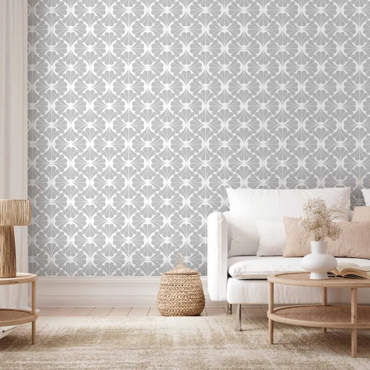 Ornamenti floreali (grigio)