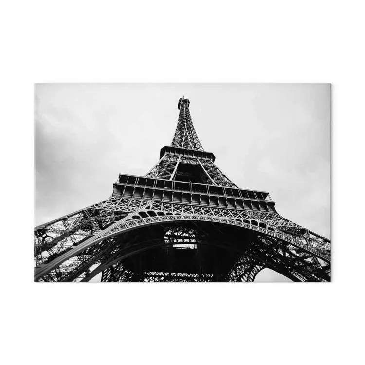Icona Parigi (1 pezzo) - architettura nera/bianca Torre Eiffel