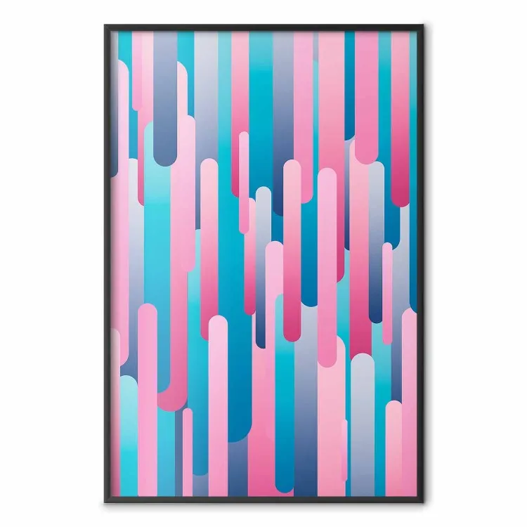 Corsie multicolori - astrazione moderna in strisce colorate