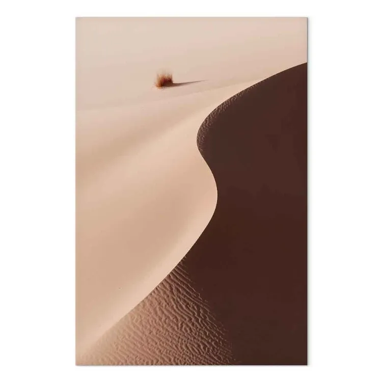 Serpentina (1 pezzo) verticale - paesaggio di sabbia nel deserto arabo