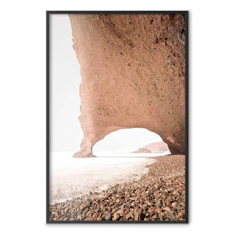 Legzira - suggestiva roccia su spiaggia rocciosa