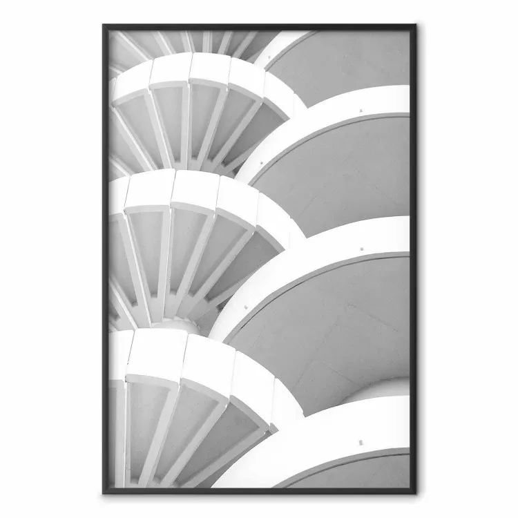 Dettaglio bianco - architettura astratta di un edificio