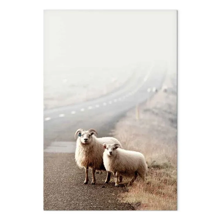 Autostoppisti Insoliti (singolo) verticale - Animali a bordo strada