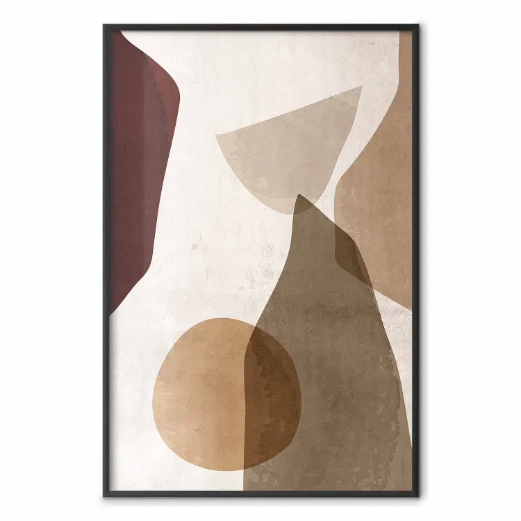 Scambio autunnale - composizione di figure geometriche astratte