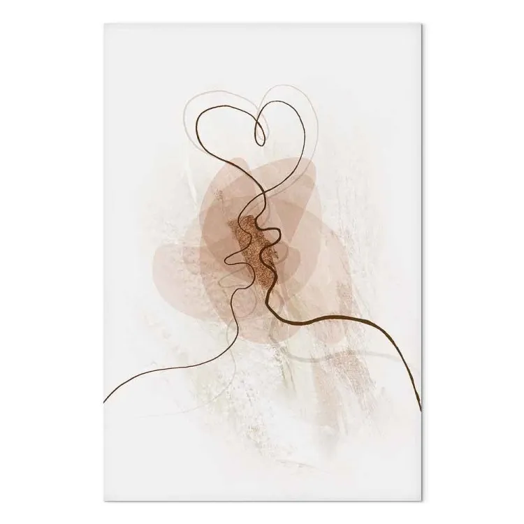 Un desiderio comune (1 pannello) verticale - lineart in tema boho