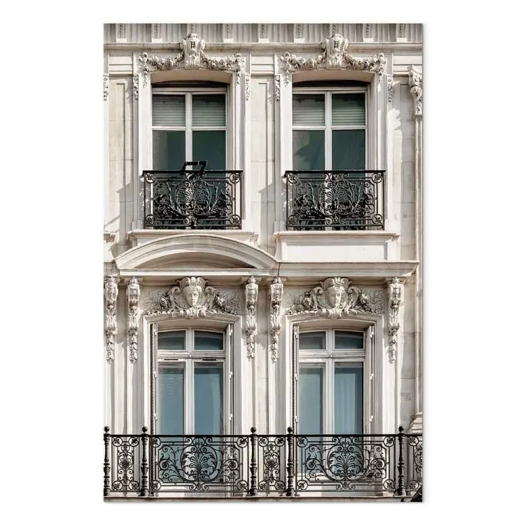 Finestre in una palazzina - Foto dell'architettura di Parigi
