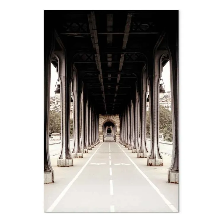 Ponte sulla Senna - Fotografia color seppia