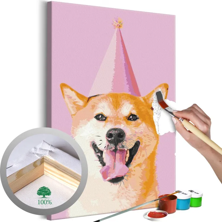 Shiba che ride