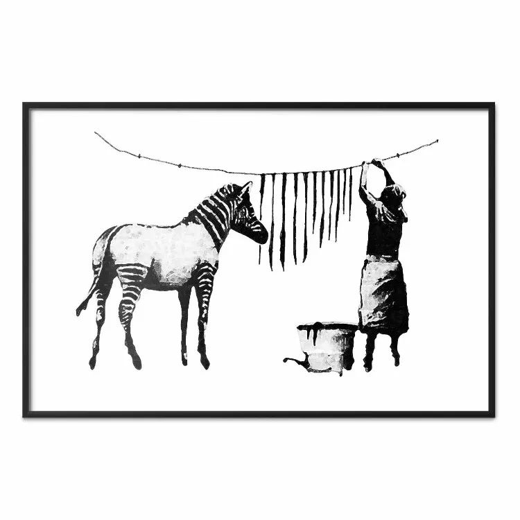 Banksy: Lavaggio Zebra
