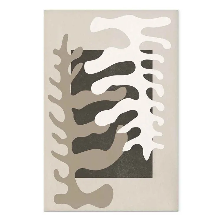 Matisse danzanti - Astrazione con un motivo floreale Boho