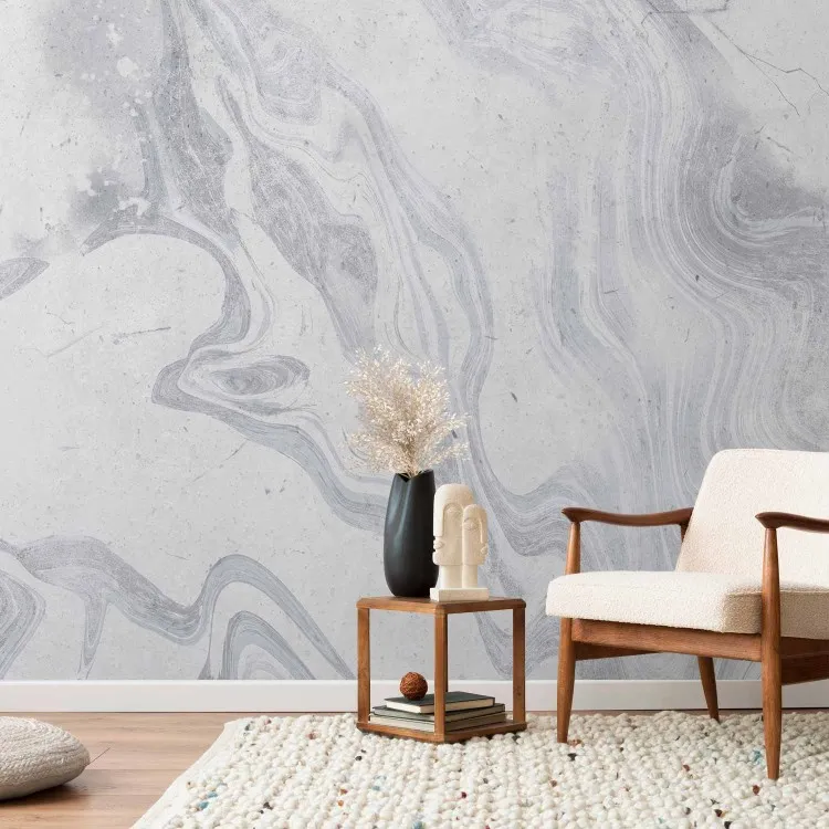 Sfondo elegante - motivo di marmo grigio con crepe in stile art deco