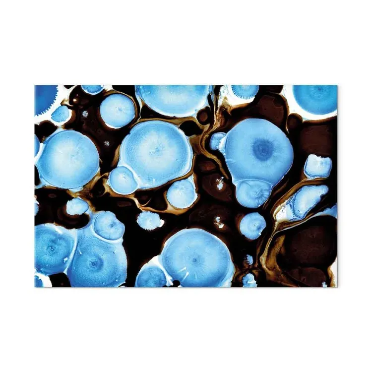 Forme BIO - Astrazione in Bronzo blu e bronzo scuro