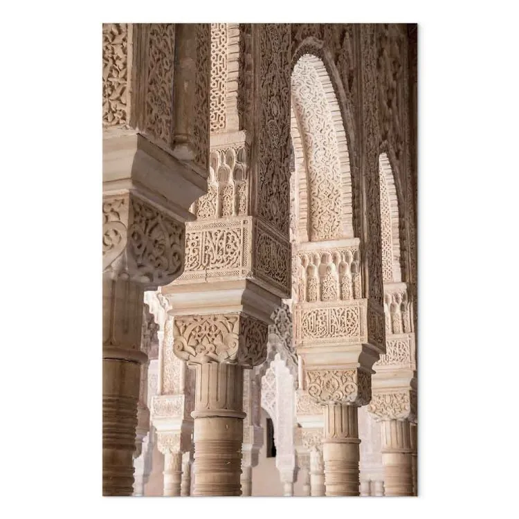 Colonne in pizzo (1-pezzo) verticale - architettura urbana in Marocco