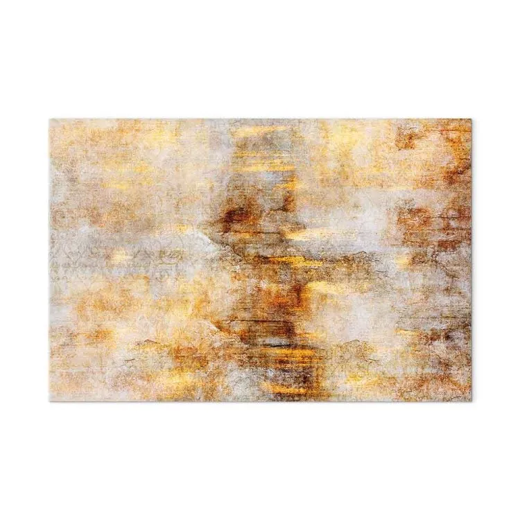 Fulmine dorato (1 pezzo) largo - moderna astrazione dorata