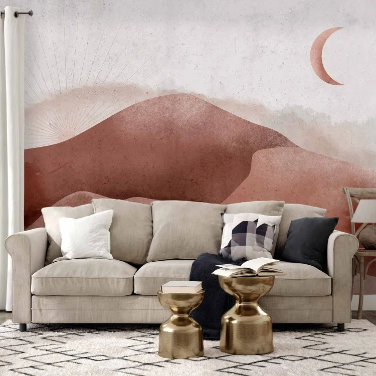 Deserto al chiaro di luna