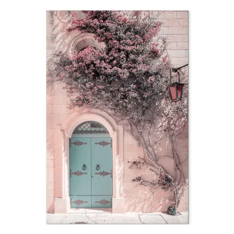 Porte blu (1 pezzo) verticale - architettura in stile boho