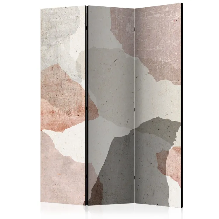 Terrazzo colorato (3 pezzi) - astratto in toni soft