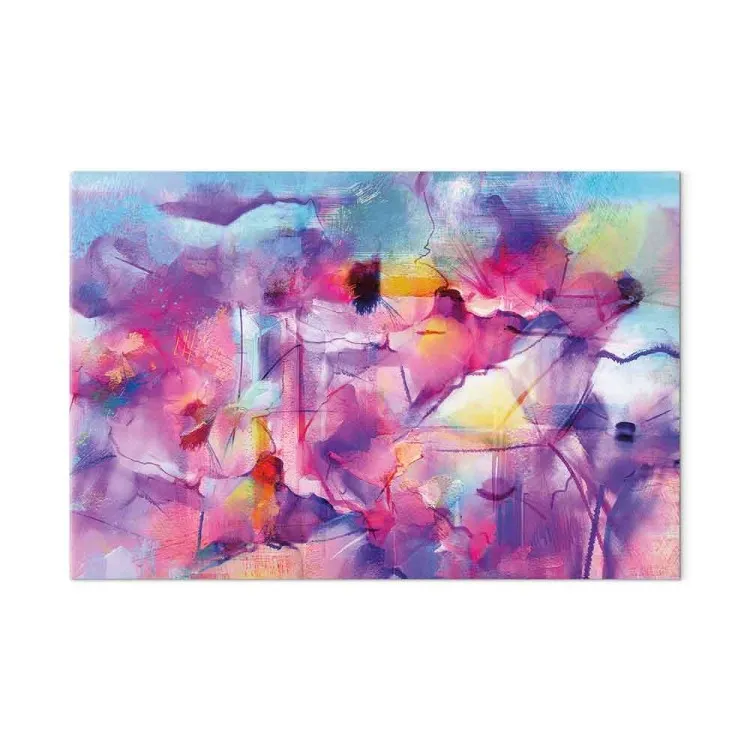 Crazy Colours (1 pezzo) wide - acquerelli in astrazione cromatica