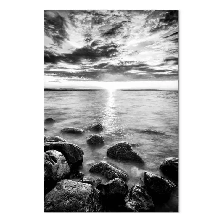 Mattina scandinava (1 pezzo) verticale - alba sul mare