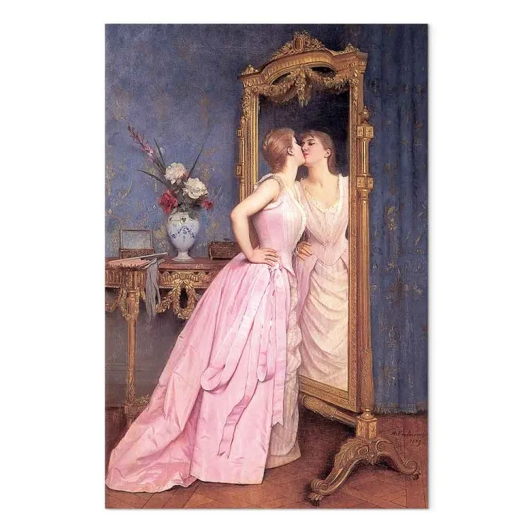 Vanity femminile (1-pezzo) verticale - composizione sull'amore per sé
