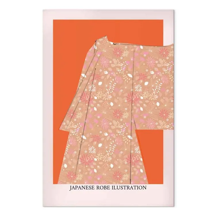 Kimono giapponese (1 parte) - scritte e abbigliamento in stile Zen