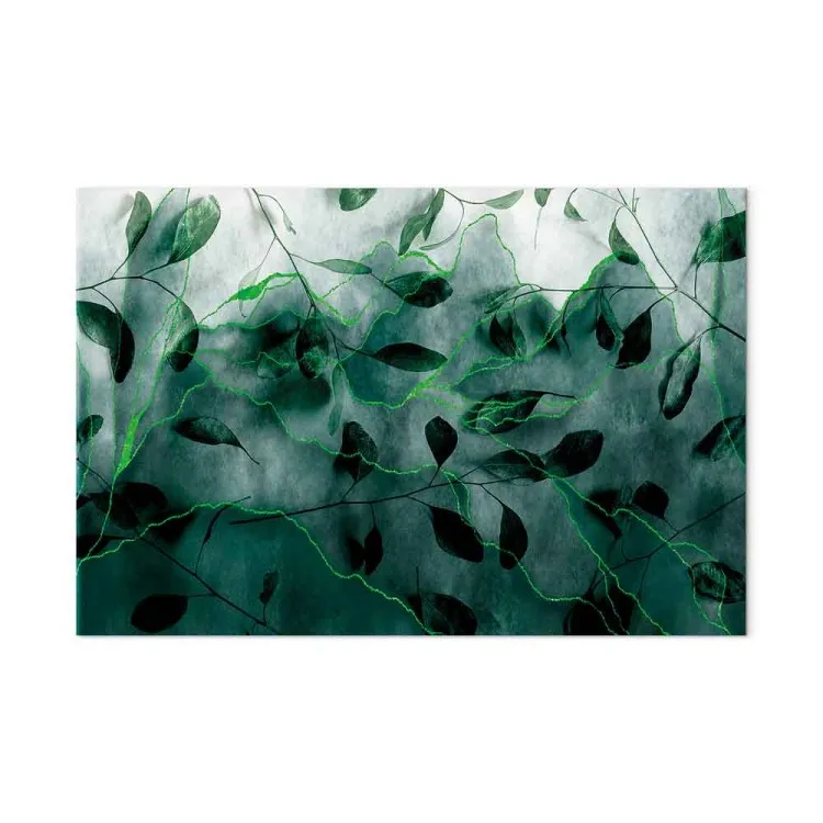 Immersi nel verde (1 parte) - foglie in una giungla