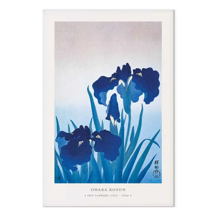 Iris blu (1 parte) - Fiori blu in fiore