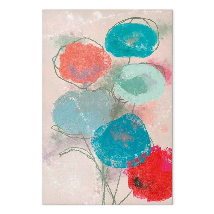 Bouquet di primavera (1 parte) - astrazione con motivo vegetale