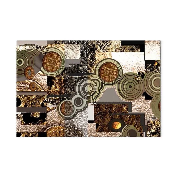 Astrazione con ornamenti (1 parte) - motivi dorati secondo Klimt