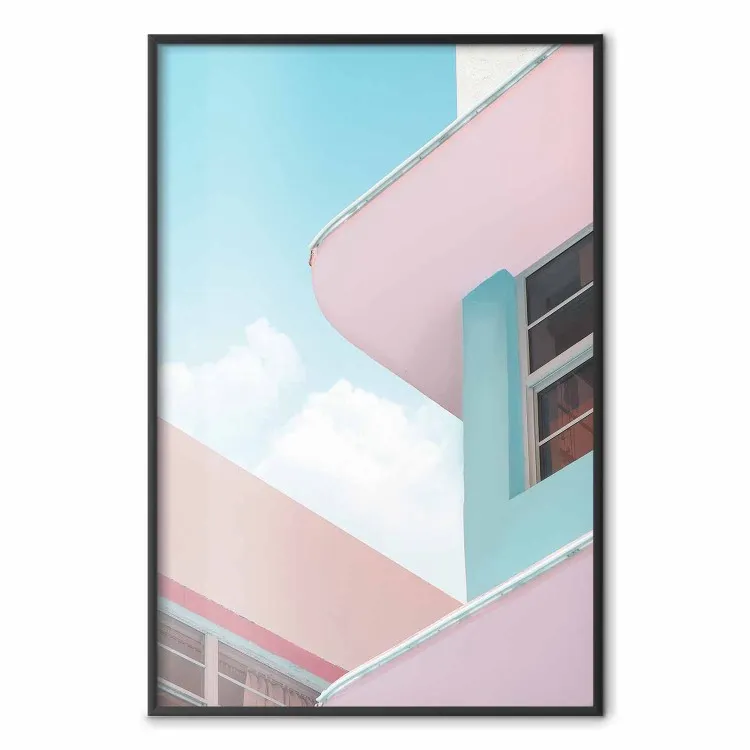 Edificio in stile Miami Beach - architettura per le vacanze