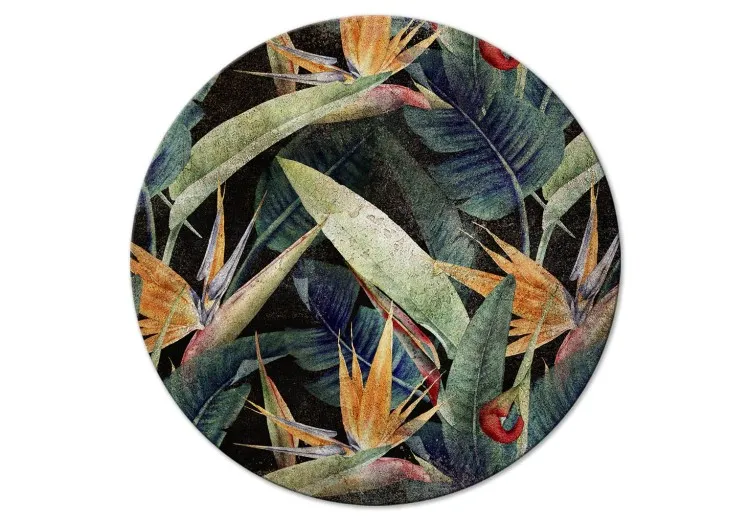 Lush Land - Graphics With Wild Plants in the Style of a Forest