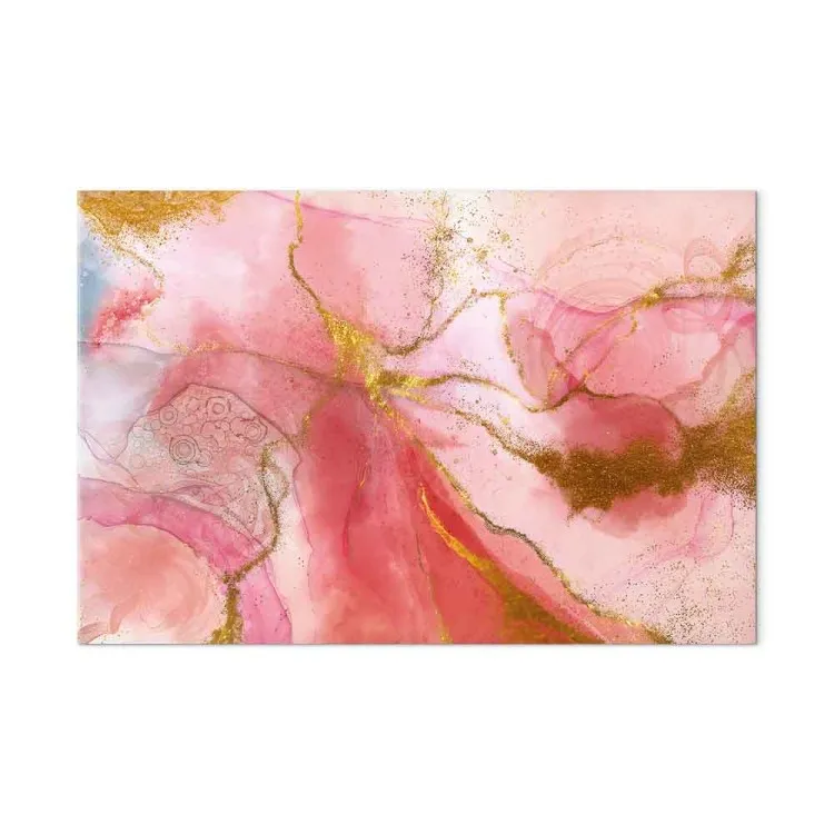 Fantasia rosa (1-parte) - astrazione unica in acquerello