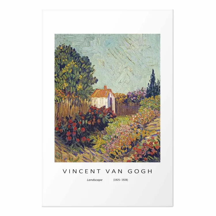 Paesaggio - riproduzione di Vincent van Gogh in edizione moderna