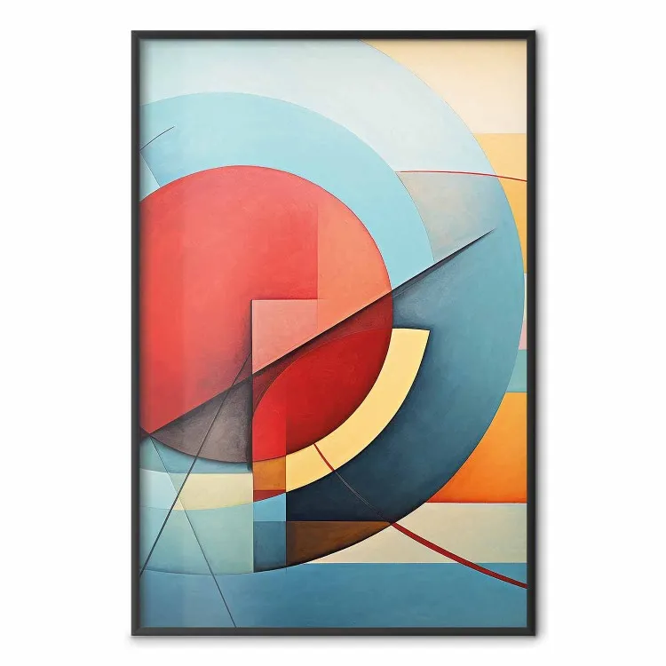 Decostruttivismo - composizione geometrica nello stile di Kandinsky