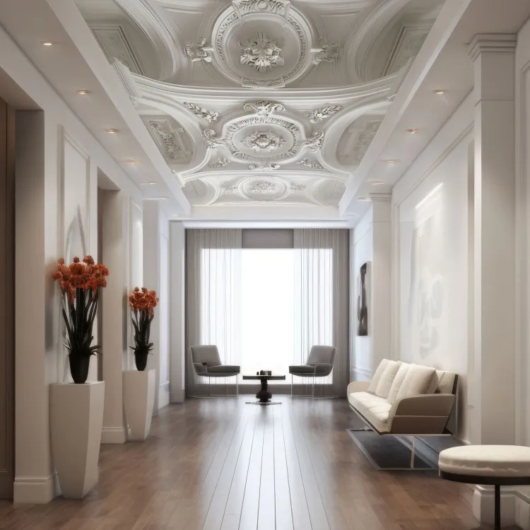 Baroque Stucco - Rich Carved Ornament in the Style of Stucco