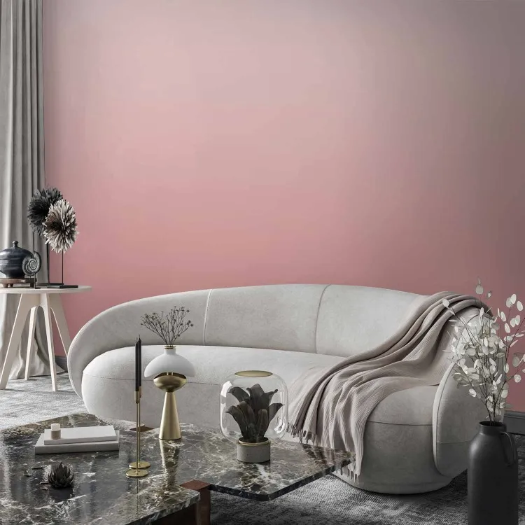 Mattina d'amore - morbido gradiente dal rosa al beige chiaro