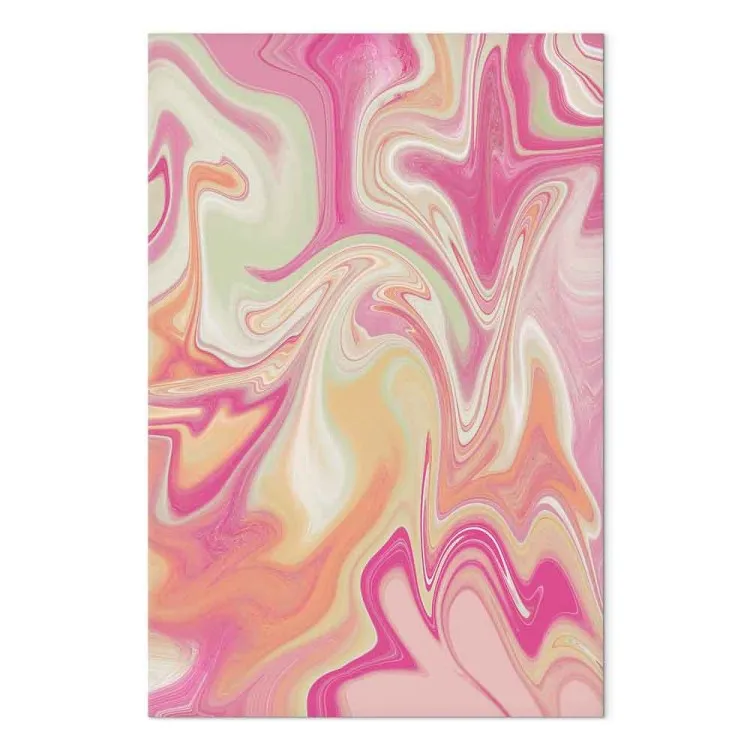Frenesia rosa - motivo energico dai colori caldi