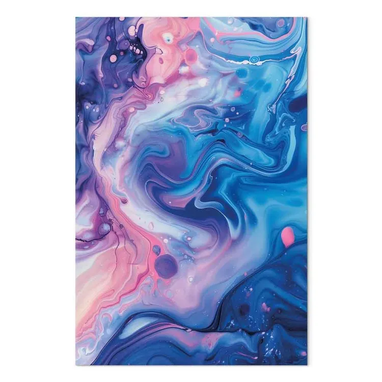 Fantasia cosmica - vortici colorati in tonalità notturne