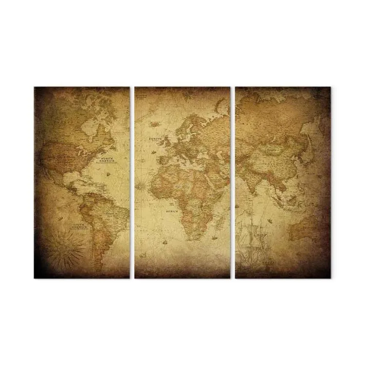 Vecchia mappa: trittico